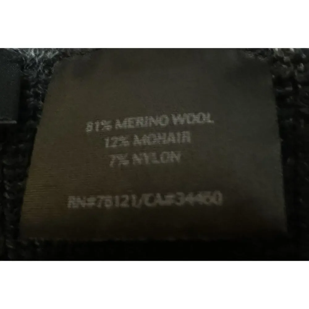 NEW EILEEN‎ FISHER Merino Wool Mohair Over Shoulders Shawl Neck Warmer Knit O/S